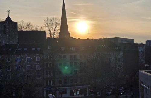 Altstadt I Apartment | FEWO FAUBEL Mülheim Forum City 60 m2 inclusive Garagenstellplatz
