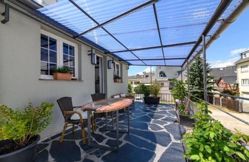 Ruedesheim am Rhein Apartment | Fewo " Schmiede " Innenstadt, ruhige Lage, große Terrasse, Wlan inkl.