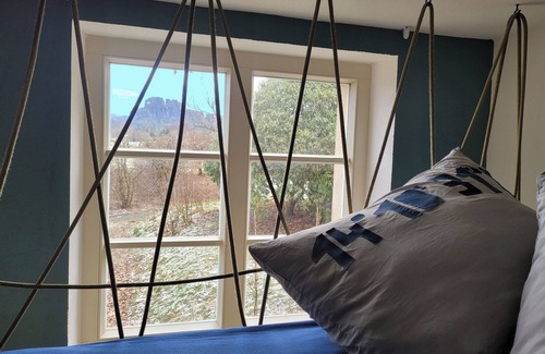 Ostrau Apartment | Fewo Seilschaft im Hillehof Ostrau Traumhafte Aussicht und Großer Garten
