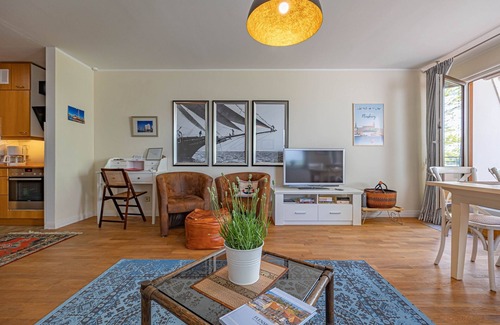 Flensburg Apartment | fewo1846 - Eastside/2 room apt. on the 2nd floor with balcony and harbor view