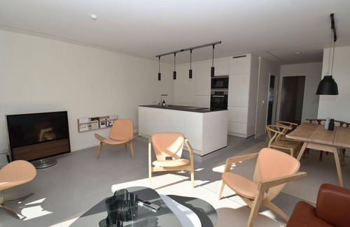Flensburg Apartment | fewo1846 - FördeView/Luxurious 3 room apartment with balcony and harbor view