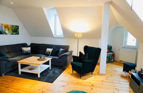 Thale Apartment | FeWo26 im Sagenharz - stilvolles Family-Apartment, 2 SZ, Klimaanlage, WLAN, Netflix & Free Parking