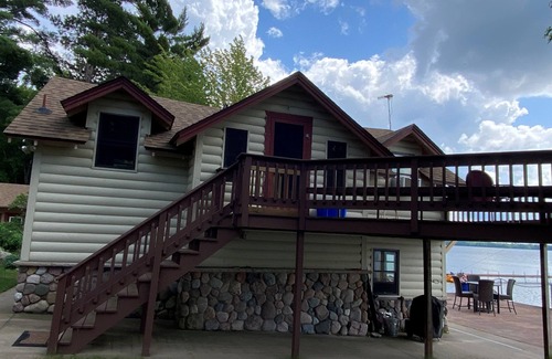 Boulder Junction Cabin | Fiesta on the Lake - The Lounge on Trout Lake