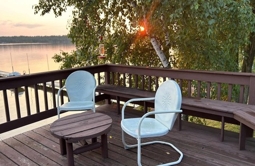 Boulder Junction Cabin | Fiesta on the Lake - The Lounge on Trout Lake