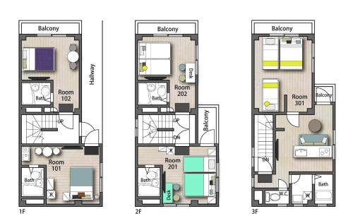 Honmachi Apartment | FIKA Shibuya Honmachi Entire building