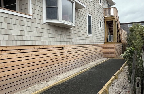Ocean Beach House | Fire Island beach house with Heated Pool & Bocce Court