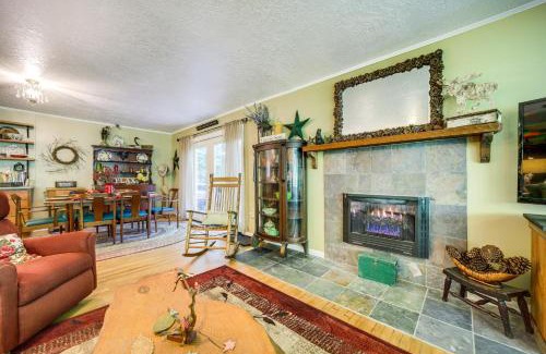 Sylva House | Fire Pit and Mtn Views North Carolina Abode!
