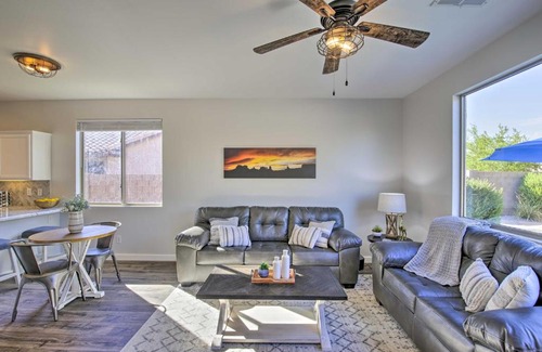 Estrella Mountain Ranch House | Fire Pit, Covered Patio Stylish Goodyear Refuge