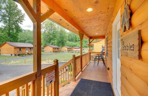Cherokee House | Fire Pit Cozy Bryson City Cabin on Tuck River
