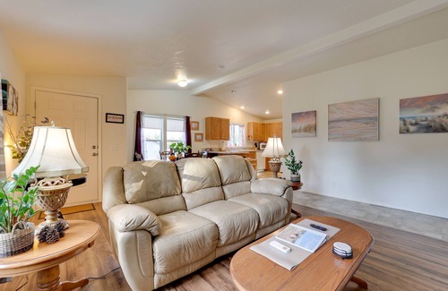 Port Angeles House | Fire Pit + Patio: Peaceful Port Angeles Escape!