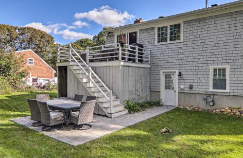 Hyannis House | Fire Pit, Spacious Yard Hyannis Vacation Rental