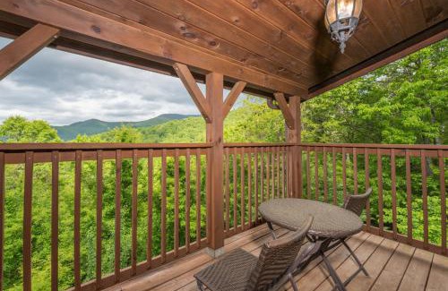 Black Mountain House | Firefly Lodge Private Log Cabin with Mountain Views!