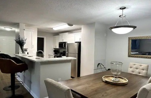 Westbury Park Apartment | First floor 3 bedroom and 2 bath apartment, with balcony, full kitchen, washer