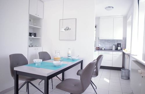 Norddorf Apartment | First floor apartment for 4 persons, with terrace and beach chair