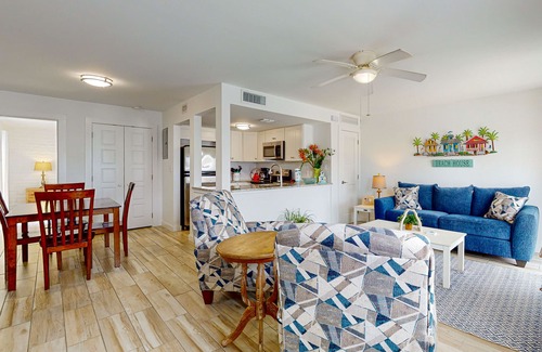 Cinnamon Shore Condo | First Floor Condo, Shared Pool and Grill, Boardwalk