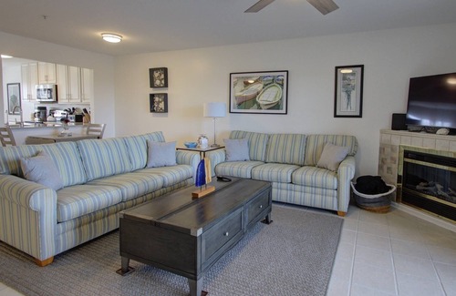 Ocean View Condo | First Floor Contemporary with Top Bay View, Pool, Tennis & Free Activities Including Golf and More.