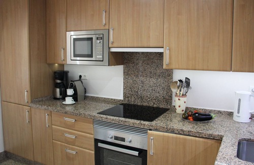Buenas Noches Apartment | First line beach. Exclusive urbanization. Large terrace with front sea views.