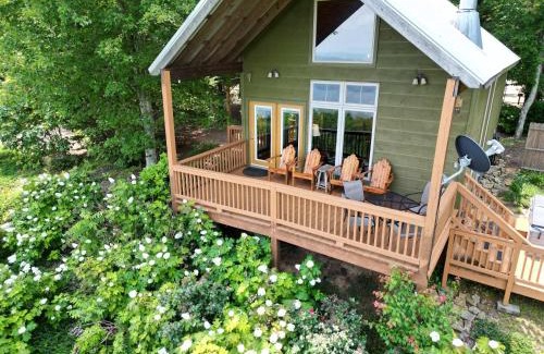 Bryant House | Fish Tales Cabin with a private hot tub