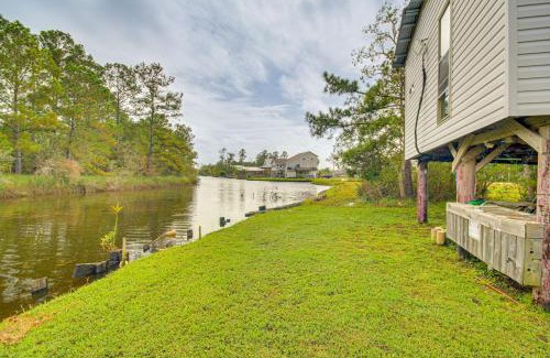 Shoreline Park House | Fishing On-Site Waterfront Home in Bay St Louis