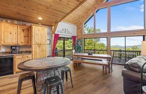 Helen Cabin | Five Seasons - Luxury Cabin Featuring a Pool Table, Hot Tub and Fire Pit