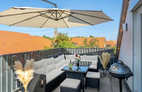 Kitzingen Apartment | flair Alte Brauerei I Altstadt I Parkplatz I Kaffee I Highspeed WLAN I Xbox I Disney plus