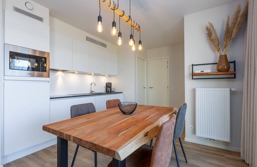 Westende Apartment | Flat in Westende with Natural Pool