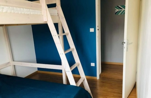 Le Portel Apartment | Flheurt de Mer au Pied de la Plage, vue mer