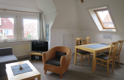 Juist Apartment | Floor Apartment. in Ostdorf, view to Watt & Dünen - SANDBANK