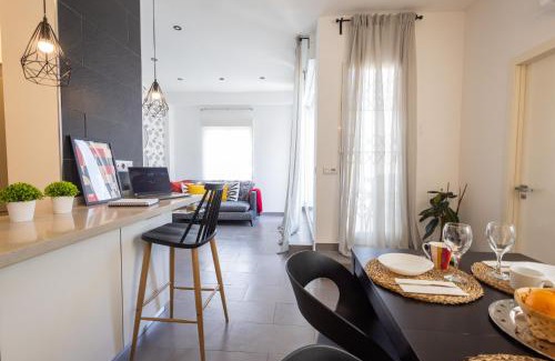 Extramurs Apartment | FLORIT FLATS - Stylish 2 Bedroom AC Wifi Terrace Attic in Valencia Center