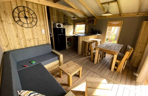 LʼAiguillon-sur-Mer House | Flower Camping Le Pré des Sables * - Cabane lodge Sweet Flower Premium 32m2 2 bedrooms 4 people