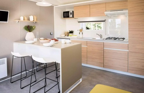 Saint-Hilaire-de-Riez House | Flower Camping Les Biches * - Mobile home Premium+ 2ch 2 SDB