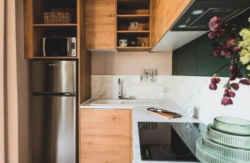 Tregunc House | Flower Camping Domaine de Pendruc * - Mobile home HORIZON Premium 31m2 2 bedrooms/covered terrace + TV + LV + Sheets/pedestrian area 4 people