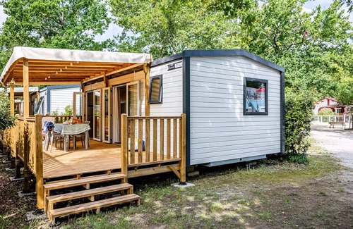 Ares House | Flower Camping La Canadienne * - COMFORT mobile home 28m² - 2 bedrooms + covered terrace + TV for 5 people