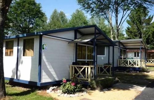 Ranspach Ski Chalet | Flower Camping Les Bouleaux * - Chalet CONFORT+ 35 m2 (3 bedrooms) + covered terrace 6 people