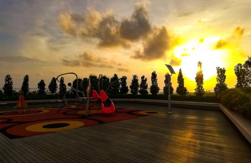 Kampung Sembulan Baru Apartment | FLYPOD - Blue Sky Apartment 5-6pax