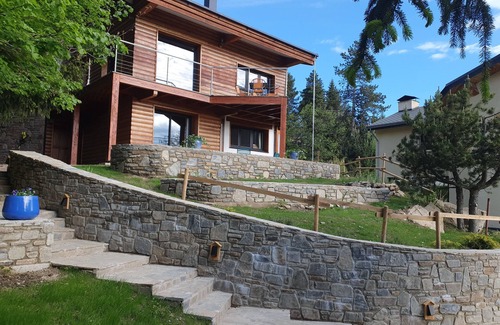 Superbolquere Ski Chalet | Font Romeu- Pyrenees 2000- Luxury chalet 8 people - Mountain View