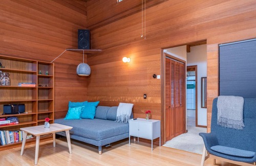 Gualala House | Forest Sea Cabin | Patio w/ Forest Views | Whale Watching