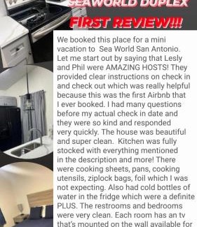 San Antonio House | FORT Hambledon: SeaWorld Medical Ctr and The RIM