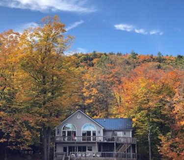 Ludlow Ski Chalet | Four Season Ski, Lake, And Golf Chalet on Lake Rescue