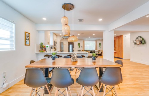 Central Fort Lauderdale House | Fox Garden Luxury Boho Near Downtown & Beach