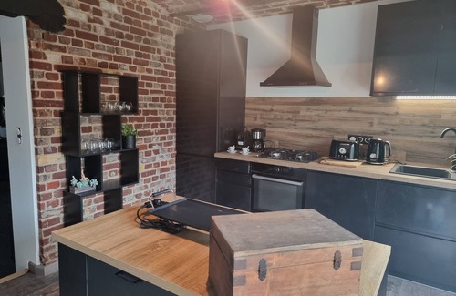 Saint-Quentin-Lamotte-Croix-au-Bailly House | Maison Refaite à Neuf Style Industriel , Village à 4 km de la Baie de Somme