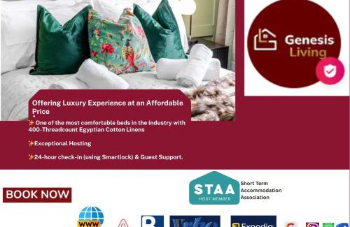 Irlam Apartment | FREE Parking Spacious 2BR Flat in Irlam