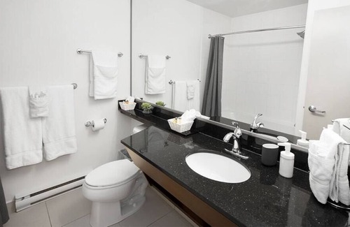 Downtown Winnipeg Apartment | Free Parking|WiFi|Insuite Laundry|1 bedroom suite