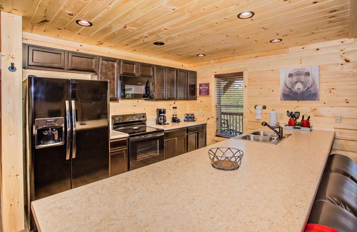 Pigeon Forge Cabin | Free Tickets | Spacious, Fireplace, Private Pool, 1.4 miles to The Island