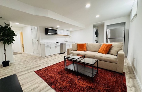 Great Falls Apartment | Fresh 2BR Basement Oasis: Amid Nature, Minutes from Urban Centers
