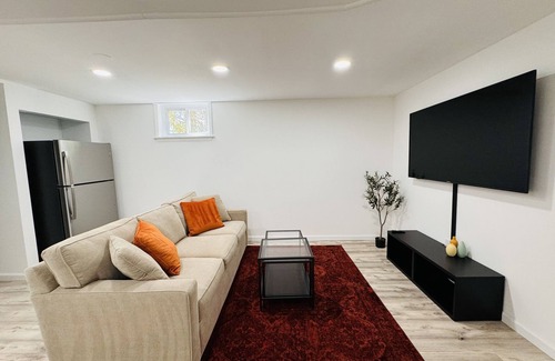 Great Falls Apartment | Fresh 2BR Basement Oasis: Amid Nature, Minutes from Urban Centers