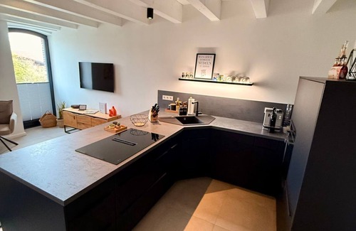 Krummhoern Apartment | "Frieda" a place to feel good in the historic Gulfhof in Rysum - Van Senden