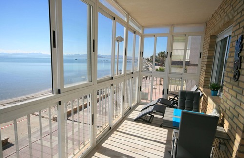 Los Alcazares Apartment | Front line beach apartment, with amazing views accross the Mar Menor