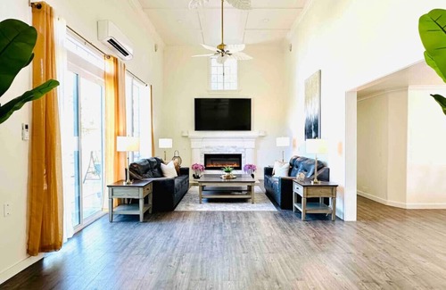 Bluffdale Villa | Fruit Orchard, Double Pickleball Courts, Spa, Mountain Views!