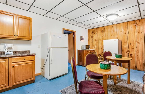 Presque Isle Cabin | Full hotel with bar, commercial kitchen, pool table & fireplaces - dog-friendly